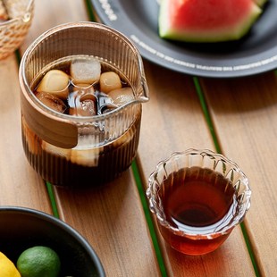 肆月耐热玻璃公道杯功夫茶小茶杯精致高档喝茶杯主人单杯个人专用