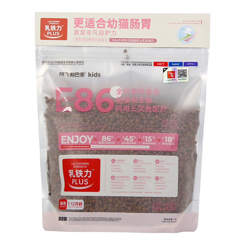 阿飞和巴弟 P86F/E86猫粮全价冻干生骨肉成猫幼猫全阶冻干粮