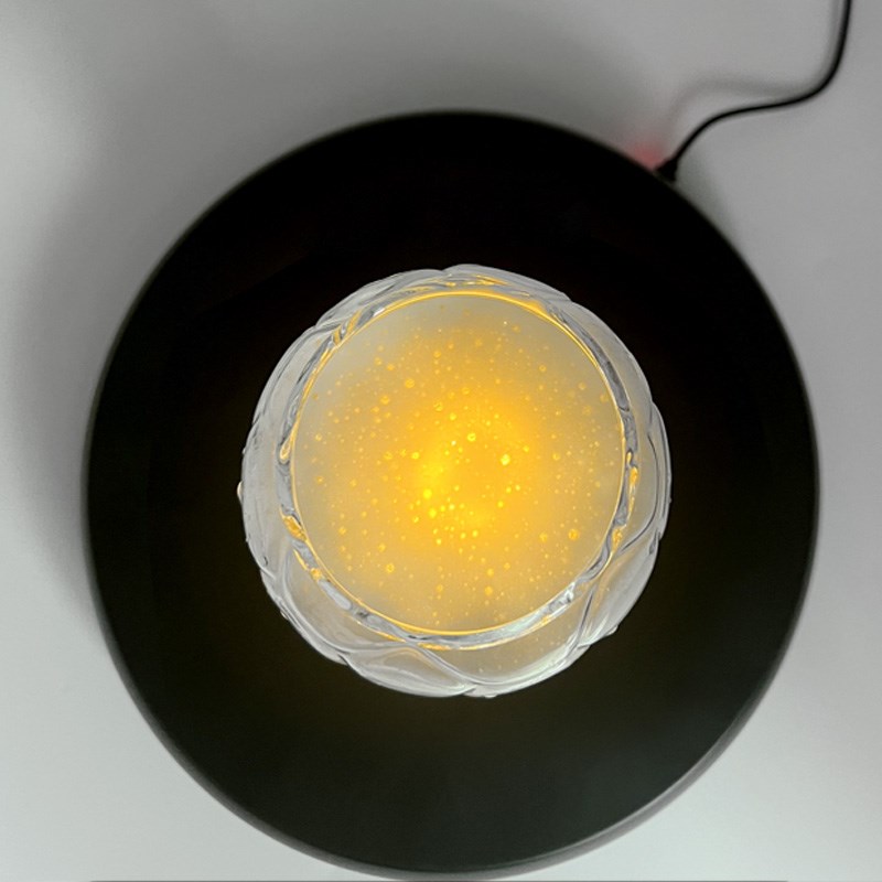 带灯电动转盘旋转展示台自动摄影直播产品模型拍摄遥控旋转台底座