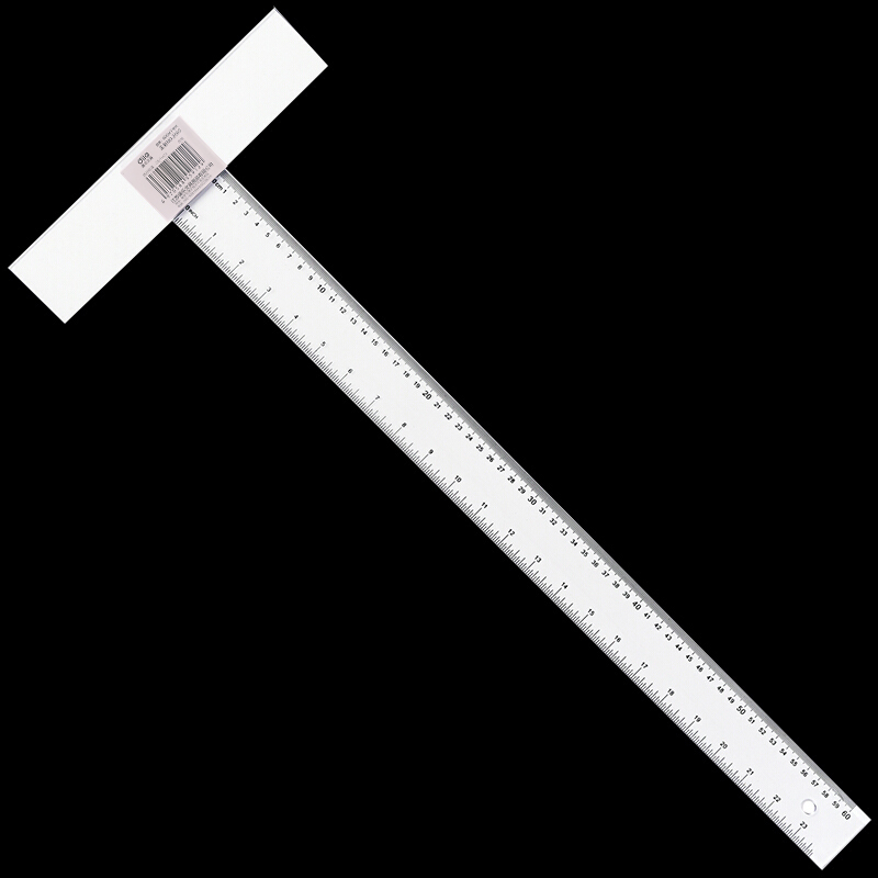 递乐丁字尺制图用60/90厘米长尺专业绘图尺比例尺T型尺子工程学生