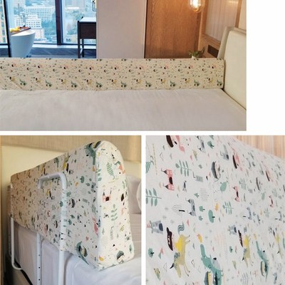 婴儿童防摔防掉坠床护栏宝宝免安装围栏挡板防护变形无缝软包通用