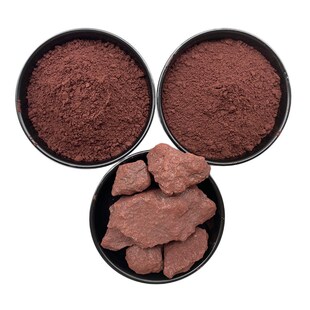 优质超细赤铁粉赤铁矿 冶金铸造 油漆用氧化铁红颜料 红赤铁颗粒