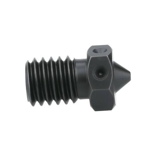 E3D V6高品质硬化钢喷嘴带点模具钢喷头黑硬耐高温耐磨打印碳纤维