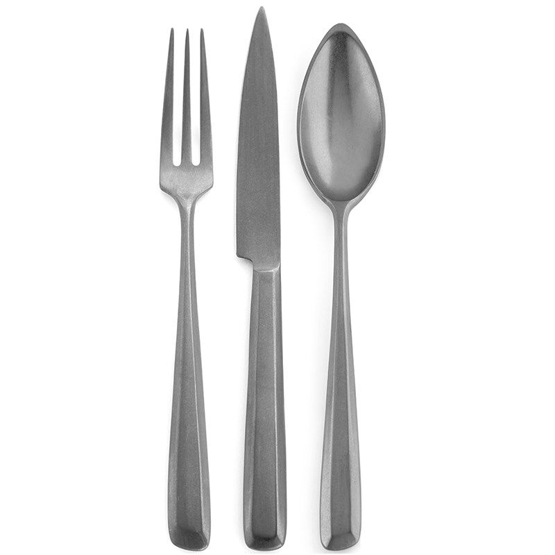 比利时Serax Ann Demeulemeester不锈钢西餐餐具刀叉牛排刀咖啡勺