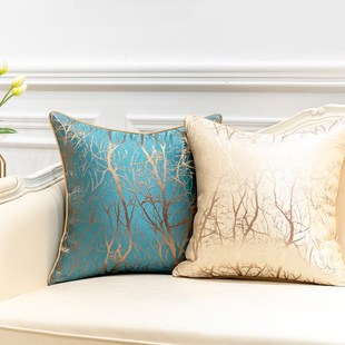 轻奢风抱枕高级客厅沙发酒店床头高端奢华靠背垫枕头靠枕套不含芯