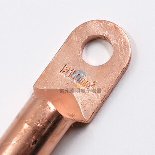 凤凰接线铜鼻子DT150MM2平方电线线耳堵油铜接头接线端子国标紫铜