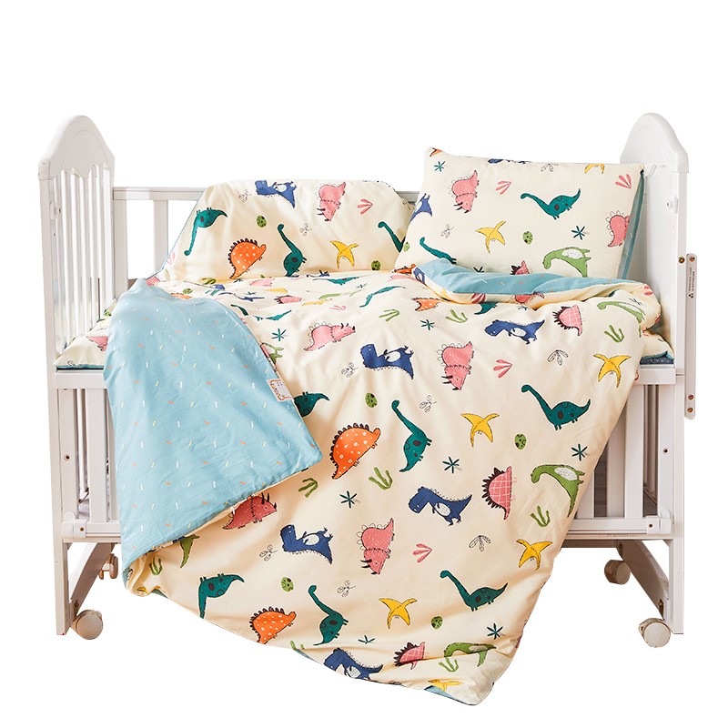 纯棉被套单件儿童120x110x140x150cm婴儿床宝宝卡通小被罩A类60支