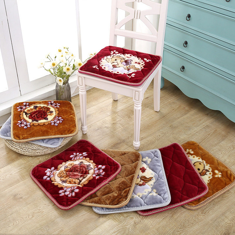 卡通坐垫椅垫餐椅垫家用加厚坐垫学生凳子垫坐垫毛绒椅子垫屁股垫,居家布艺,椅垫,淘宝优惠券,粉丝福利购,淘宝优惠卷