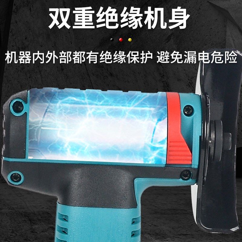 瑞仕大艺款锂电迷你角磨机切割机打磨小型充电式无刷电动手磨光机