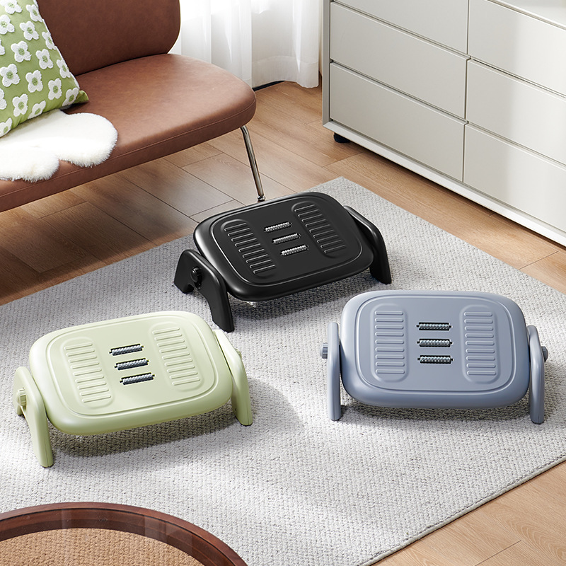 新款家用踩脚凳办公室桌下脚踏板防翘二郎腿神器沙发搁脚凳放脚垫