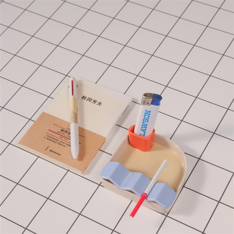 basool 烟灰缸 Tangibility系列 陶瓷小众礼物家居用架烟火机收纳