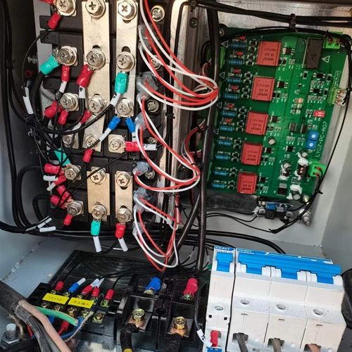 电磁吸盘控制柜高频强励磁电磁铁电器柜配电箱无接触点接触器线路