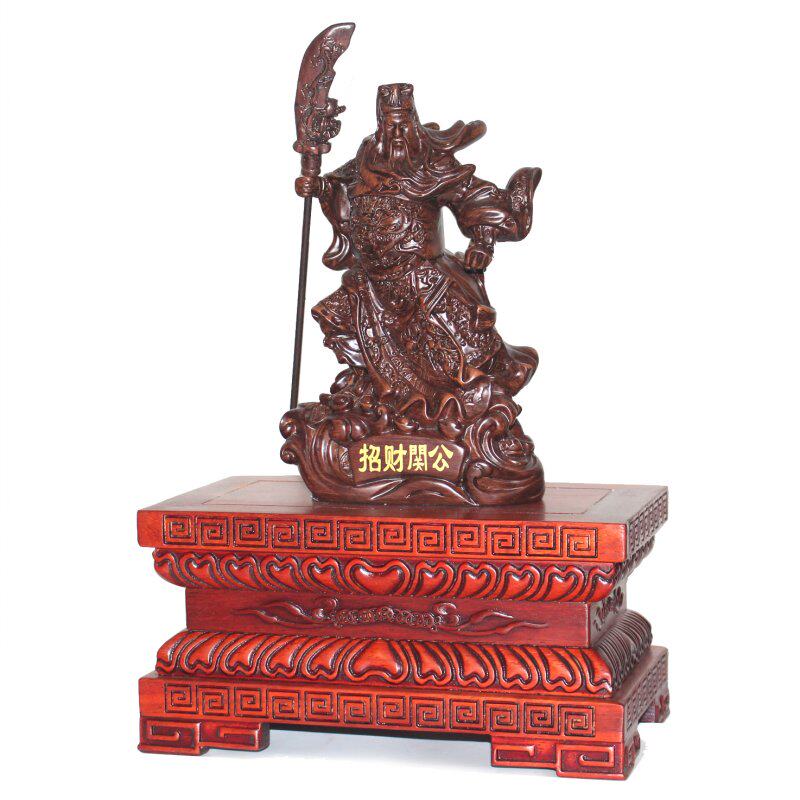 红花梨木方形莲花金刚佛像底座实木观音菩萨财神关公木制复古托架