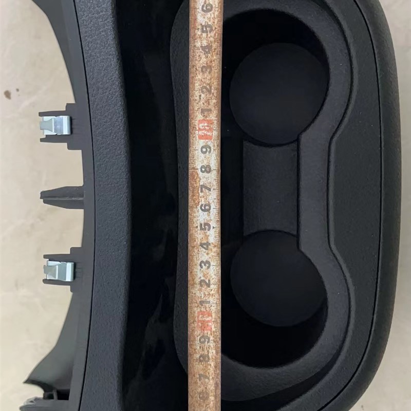 宾士新威霆加装V260中控收纳箱 VITO加装水杯架杯座 储物盒扶手箱