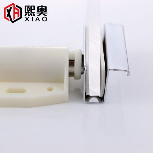 不锈钢玻璃磁碰配件厨柜门吸隐形门反弹器加厚自弹强磁力免开孔磁