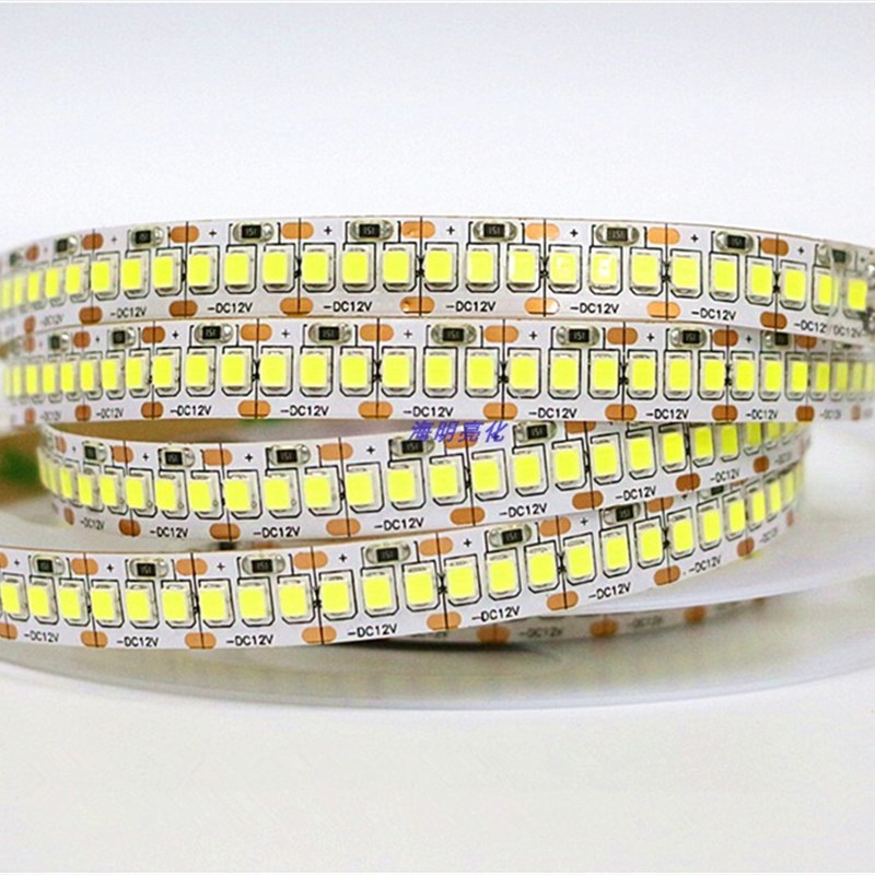 LED单色灯带2835 240珠高亮10米无压降展示柜线条灯灯箱背景灯光