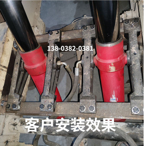 自卸车三轮翻斗车后翻油缸支架支座4050孔油缸固定座4米2液压配件