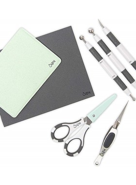 Sizzix纸塑工具套件662225手工纸艺压花模具工具套件 包邮