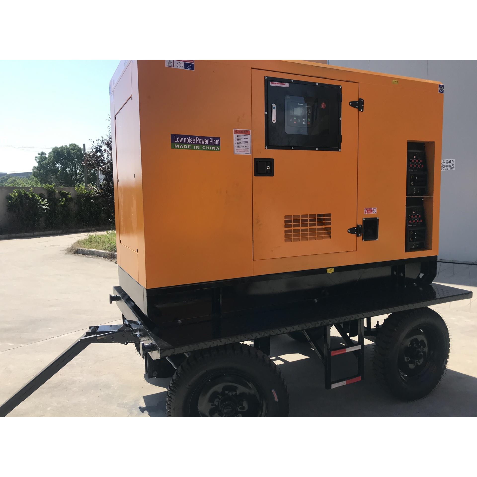 400A拖车式柴油发电电焊两用机 流动施工 可定制 工厂直销