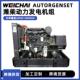 跨境外贸变频移动冷藏车微型应急电源30KW低噪音柴油发电机组