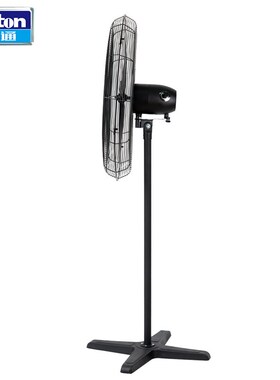 德通绿标工业强力风扇大风力落地电风扇工厂大功率牛角扇DF650-4