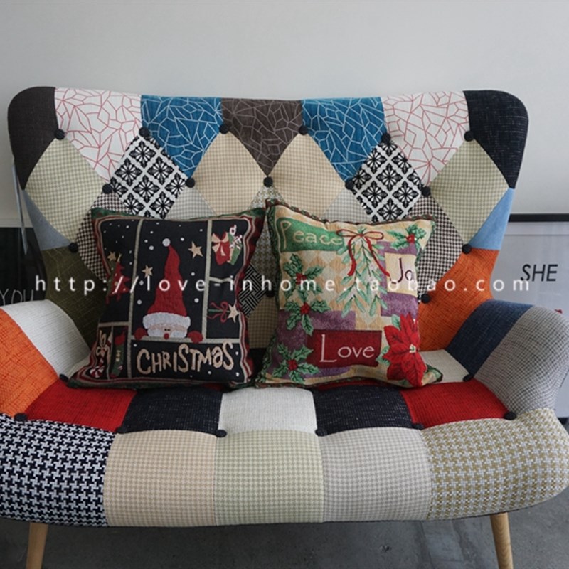 新款高品质抱枕靠垫美式北欧靠沙发汽车腰靠包办公室时尚加厚