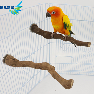 宠儿新家天然树藤 葡萄藤 磨爪 站杠 栖木 鸟站棍 鸟笼配件栖息木