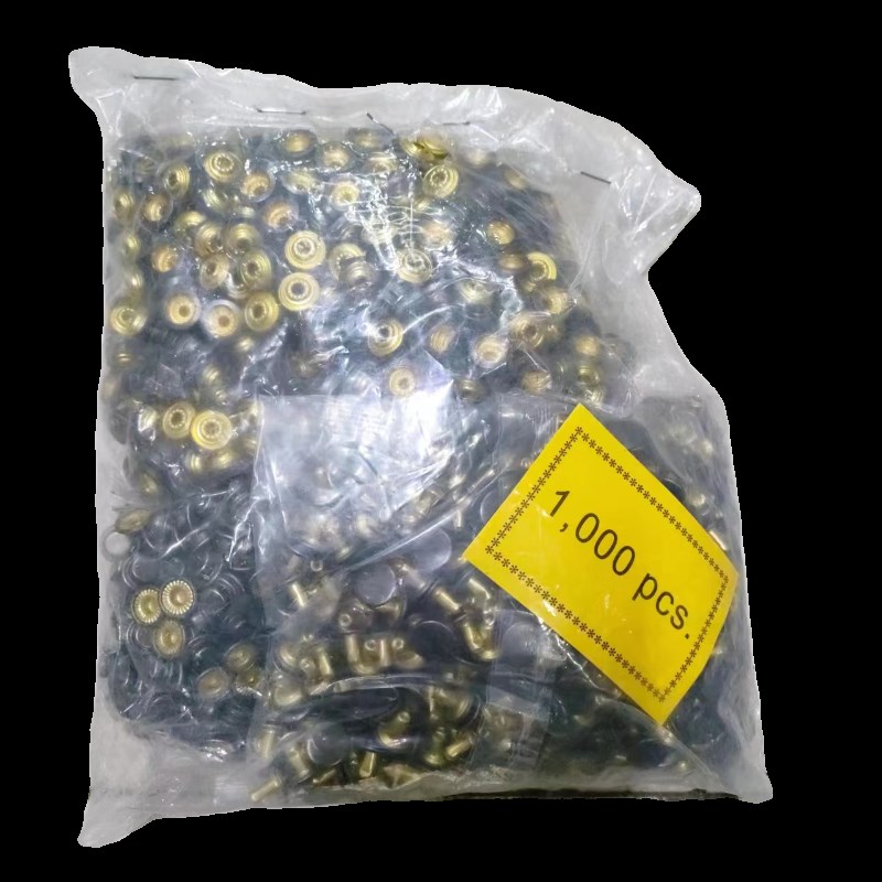 不锈钢四合扣501 503下三件按扣免缝钉扣纽扣衣服装饰羽绒服配件