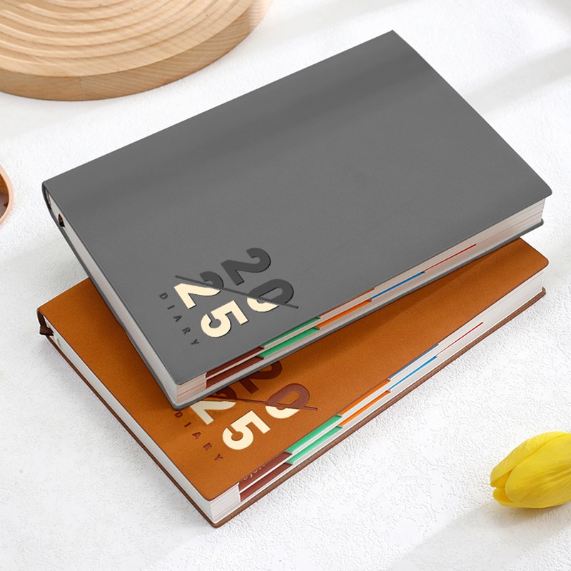 2025年日程本新款一日一页周计划表365天日历年历工作定制可印log