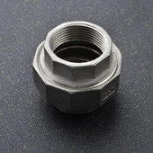 316不锈钢内丝活接内牙活接头内丝扣活络油任水管接头4分6分2寸