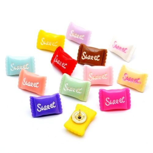 色粒树脂w糖果钉墙按钉墙钉工字彩色钉子创意软木大头图钉