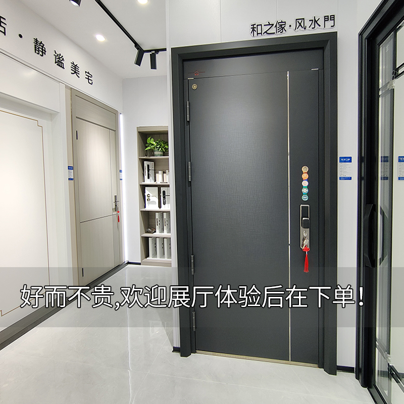 惠州甲级防盗门家用入户大门不锈C钢进户门通透风门韩式门中门单