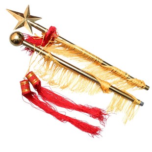 .米指挥棒学校仪仗队鼓号队少先队军乐队管乐队指挥旗子指挥令