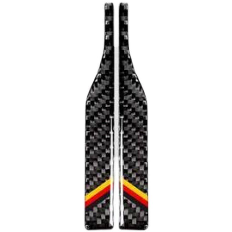 汽车通用真碳纤维后视镜防撞条防擦防刮防蹭反光镜装饰用品保护贴