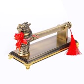 铝制工锤麒麟锤工大吉锤金色铝合金锤设计刻字工锤子龙头锤