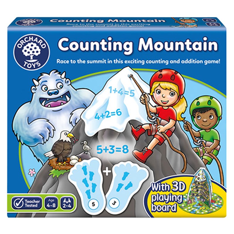 计数山桌游儿童桌面游戏益智幼儿园数学启蒙加法思维训练岁