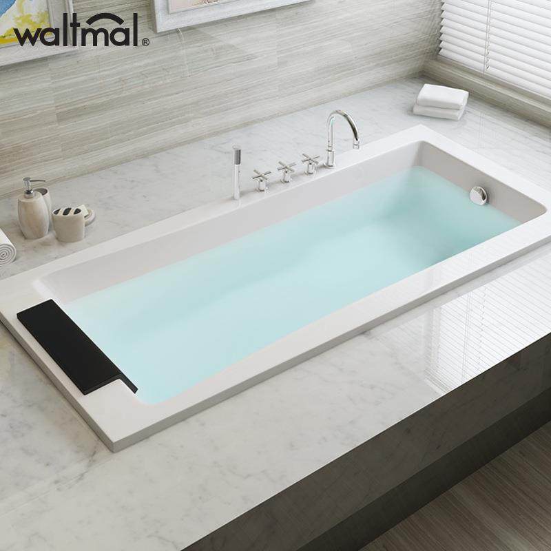 沃特玛嵌入式浴缸亚克力家用成人欧式方形浴盆1.41.51.61.7米,农机/农具/农膜,其它农用工具,淘宝优惠券,粉丝福利购,淘宝优惠卷