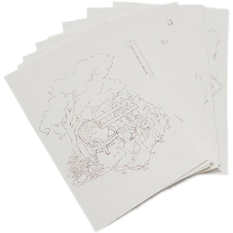 癸良水彩线稿线描本涂色上填色纸新田乐园女孩临摹底稿拼初学,文具电教/文化用品/商务用品,水彩颜料,淘宝优惠券,粉丝福利购,淘宝优惠卷