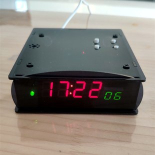 卫星G北斗电波钟自动对时电子闹钟无需人工设置车载桌面DIY摆放