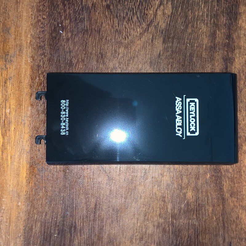 ey lo9指纹锁电池盒后盖