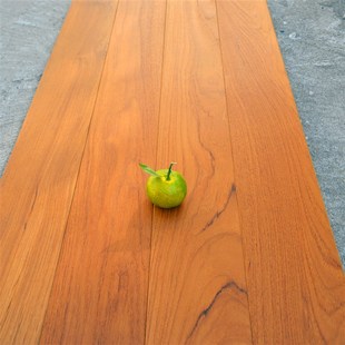 缅甸柚木地板实木锁扣地热家用环保耐磨百年野生