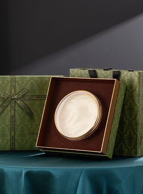 新款橙色通用礼品盒元贝海参鲍鱼石斛旗参鱼胶滋补乾货包装盒空盒