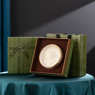 新款橙色通用礼品盒元贝海参鲍鱼石斛旗参鱼胶滋补乾货包装盒空盒