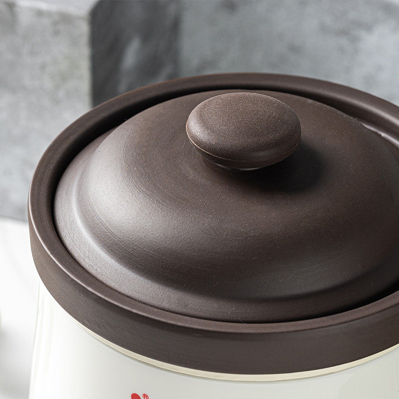 三源紫砂锅迷你电炖炖锅电炖蛊电炖锅砂锅陶瓷小炖锅煲汤煮粥家用