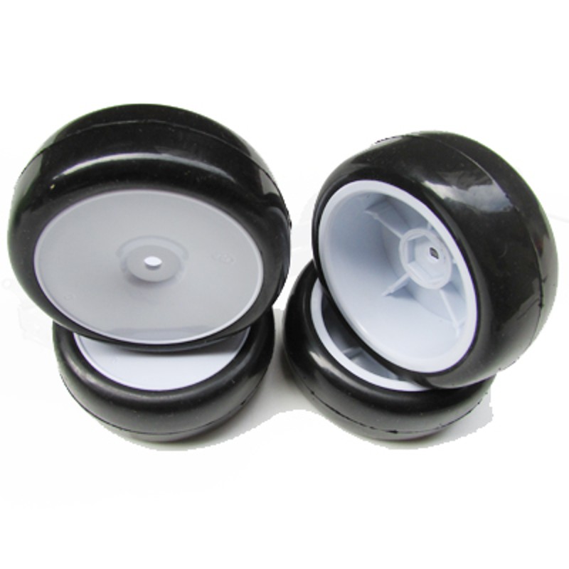 【DgLiLo】1/10RC遥控车轮胎平跑竞速热熔胎高抓地热熔轮胎 光头