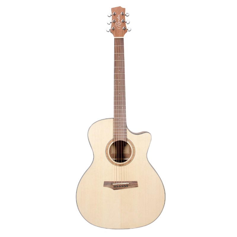 喵了个艺 蓝盾新款云杉桃花芯民谣入门初学吉他 R1 R2 女生男生