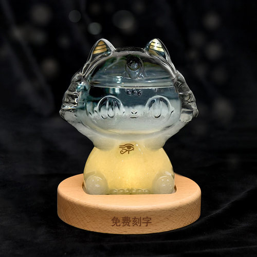 天气预报瓶安德森猫风暴瓶巴斯特猫气氛灯生日礼物结婚送男女生