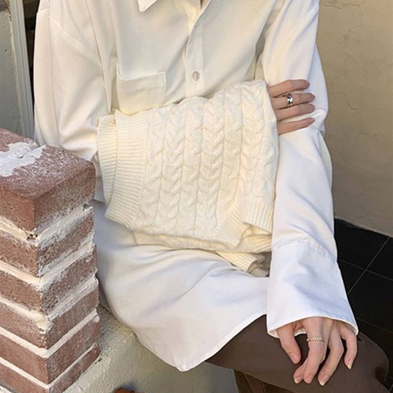 宽松男友风白衬衫女2024新款高级感大码叠穿内搭长袖上衣休闲外套