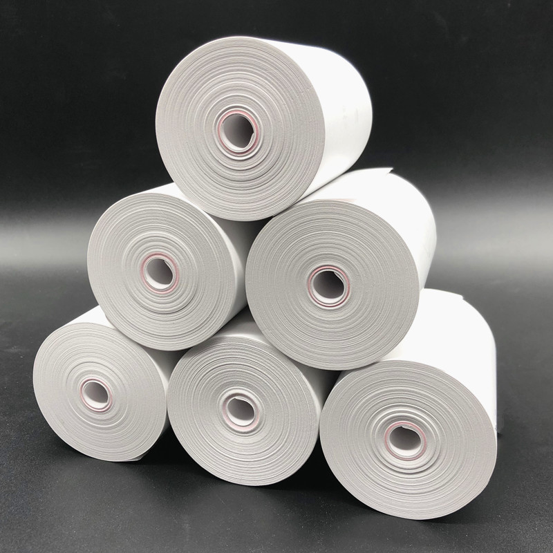 收银纸57x50薄款热敏纸58mm餐厅收款纸卷纸打印纸外卖超市小票纸