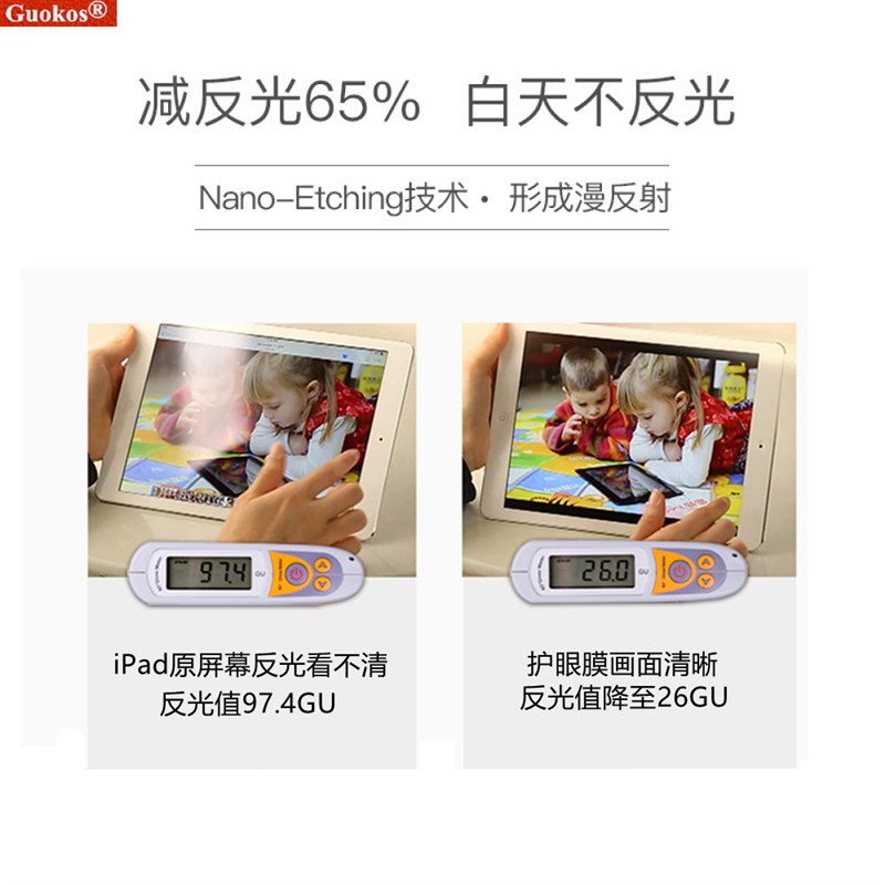 儿童护眼防反光膜id i防眩目磨砂类纸书写膜保护视力膜